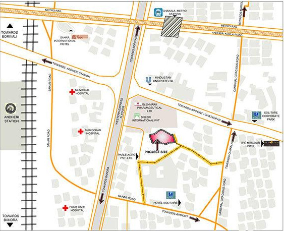  raunak-phase-ii Location Plan