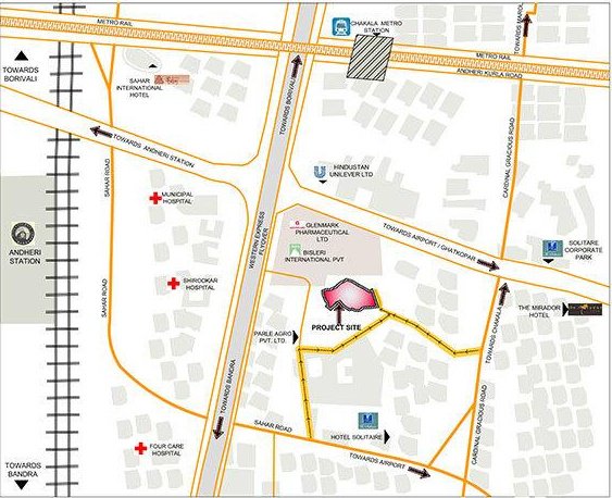 raunak phase ii Location Plan