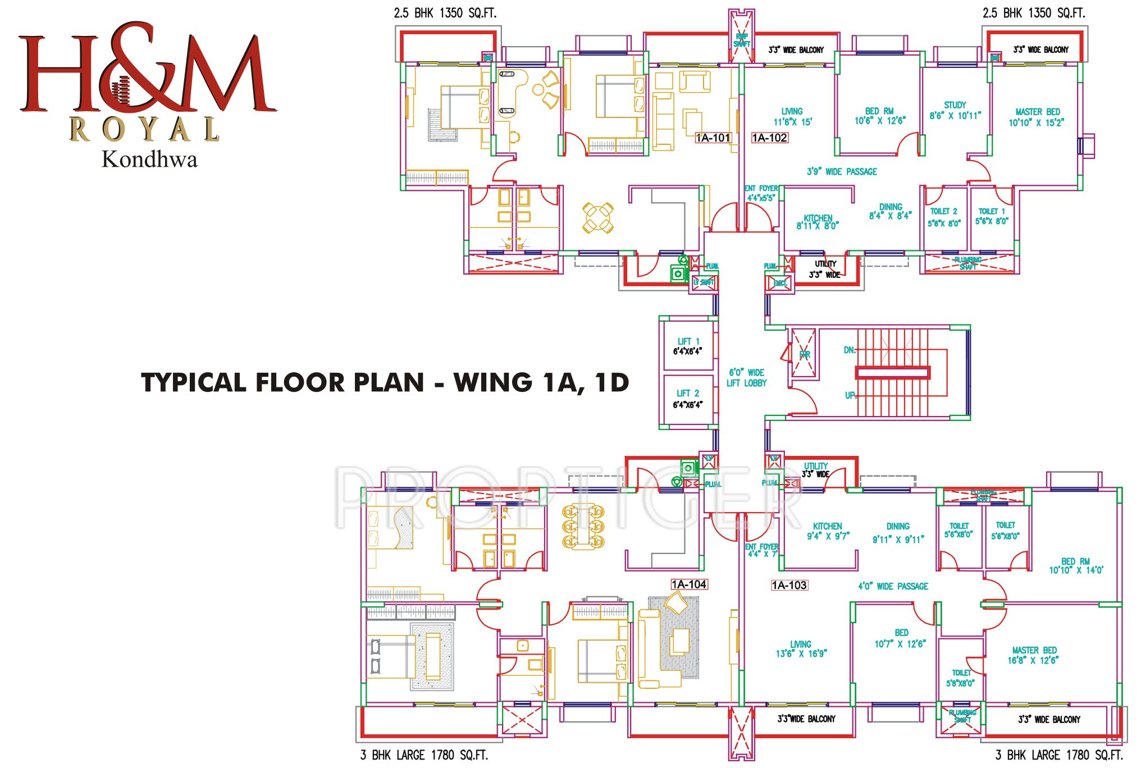 Images for Cluster Plan of Salarpuria Sattva H And M Royal