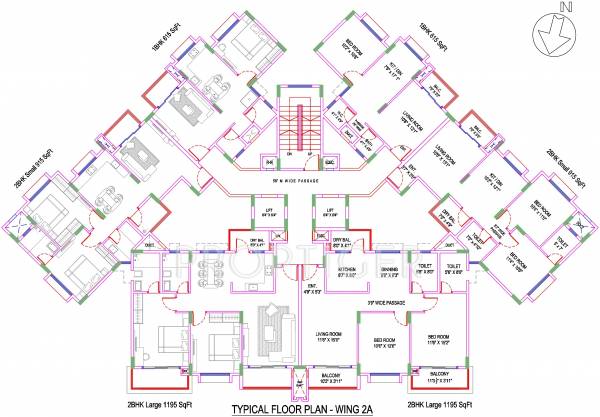 Images for Cluster Plan of Salarpuria Sattva H And M Royal