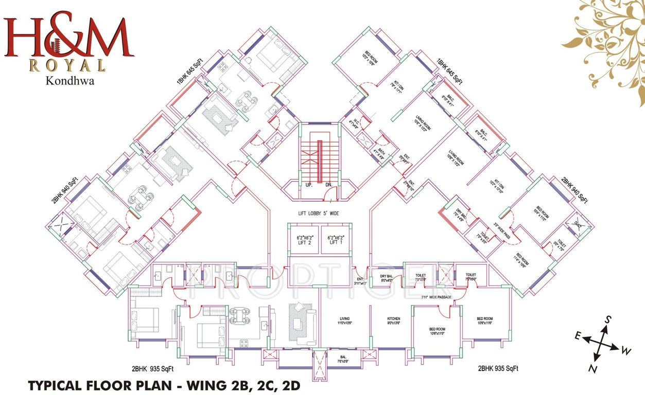 Images for Cluster Plan of Salarpuria Sattva H And M Royal