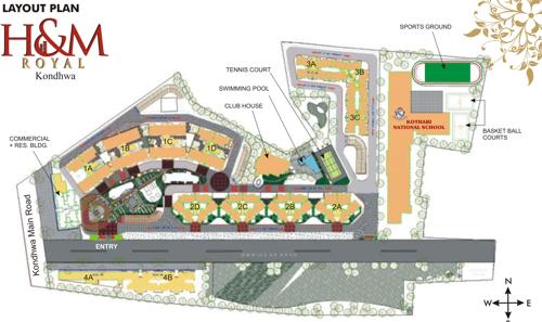  h-and-m-royal Images for Layout Plan of Salarpuria Sattva H And M Royal