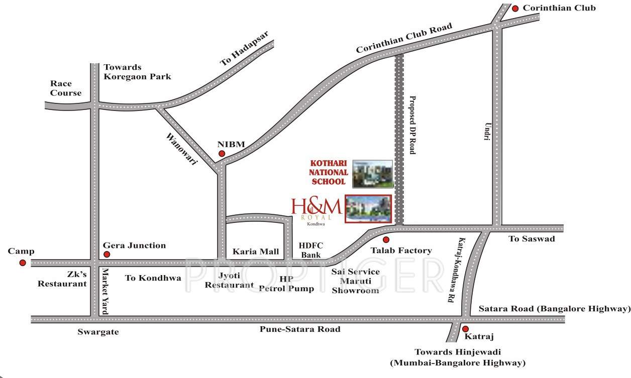  h and m royal Images for Location Plan of Salarpuria Sattva H And M Royal