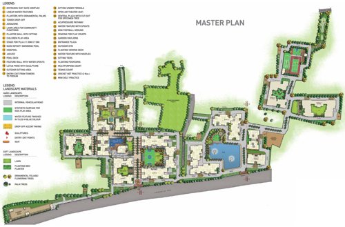 Images for Master Plan of Primarc Projects and Srijan Realty and Riya Group Southwinds