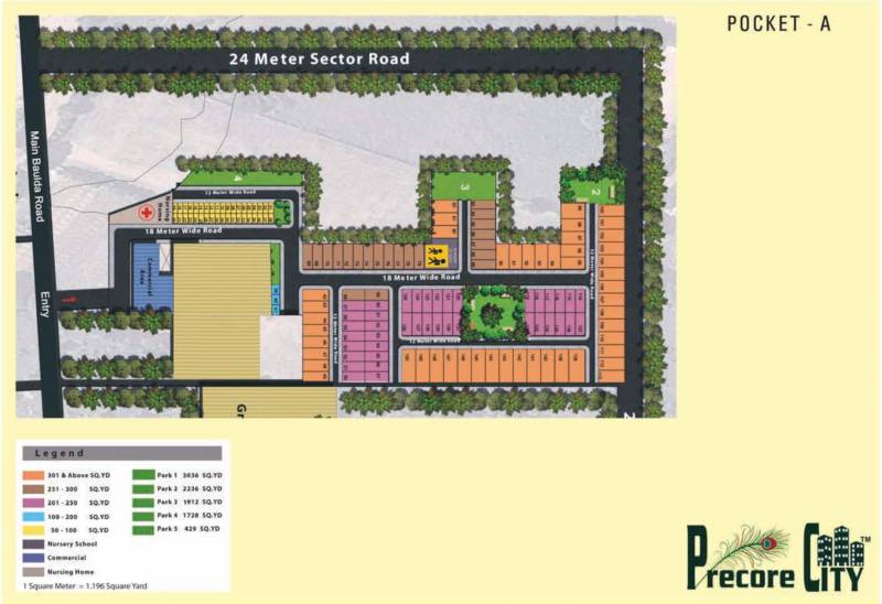  precore-city-plots Images for Site Plan of MV Precore City Plots