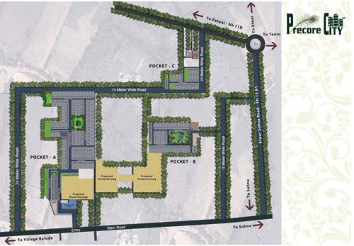  precore-city-plots Images for Layout Plan of MV Precore City Plots