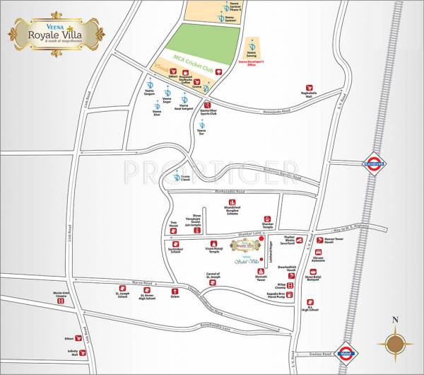 Images for Location Plan of Veena Royale Villa