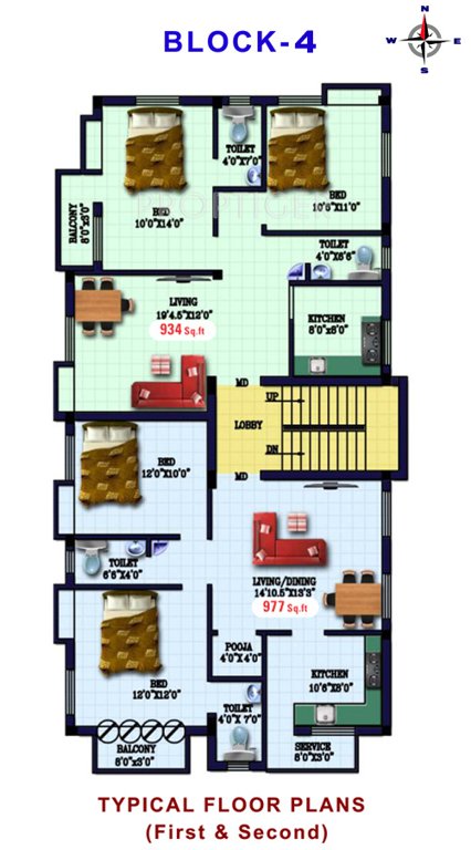 ms foundations brisa Block 4 Cluster Plan