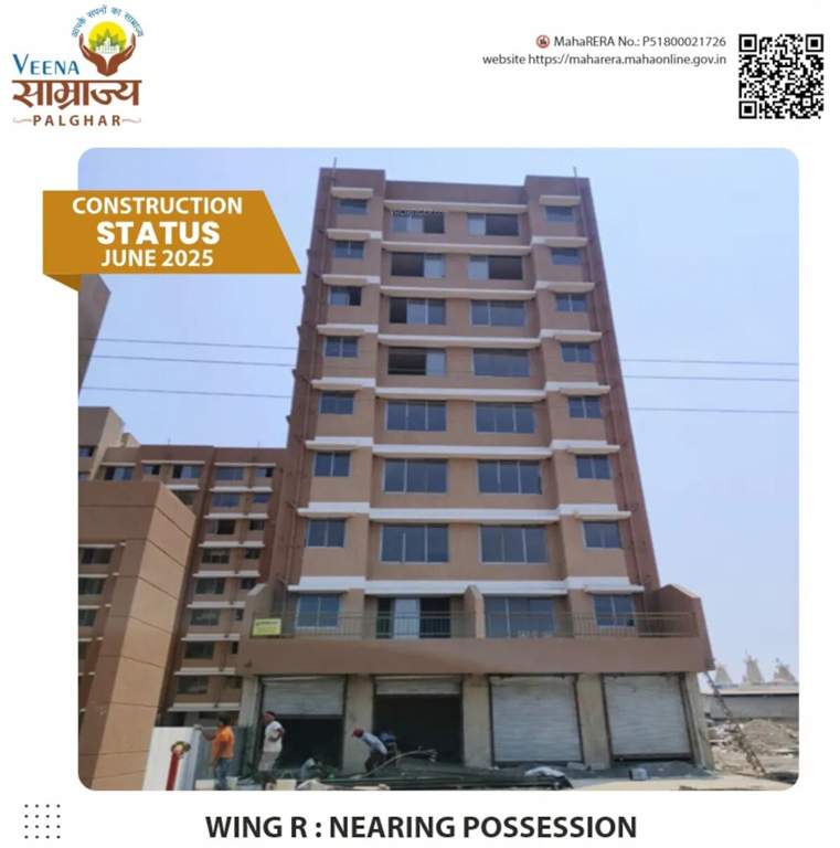  samrajya sector viii Wing R Construction Status June 25