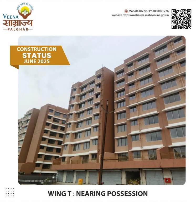  samrajya sector viii Wing T Construction Status June 25