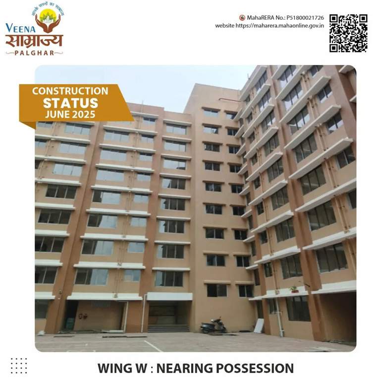  samrajya sector viii Wing W Construction Status June 25