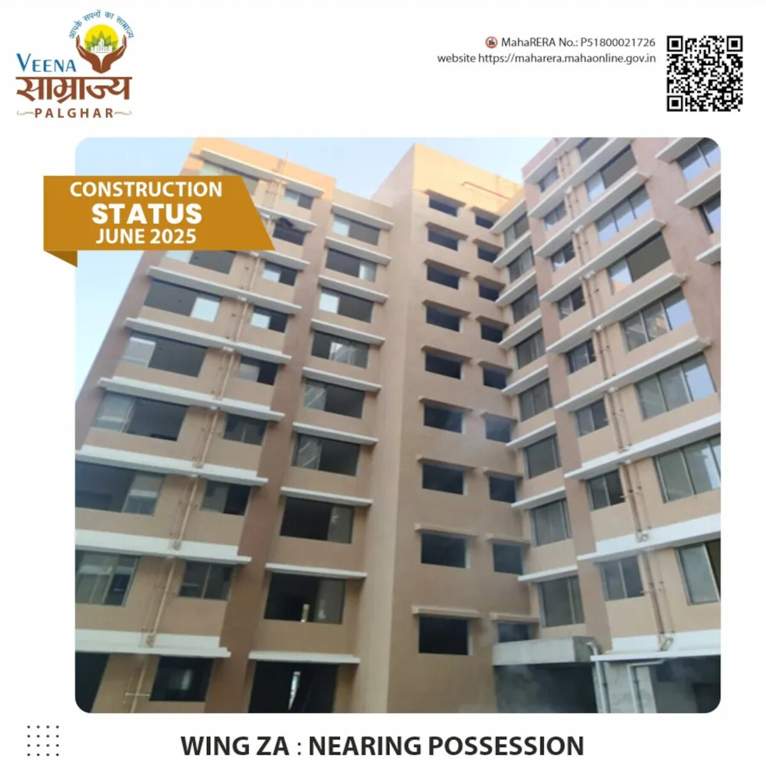  samrajya sector viii Wing ZA Construction Status June 25