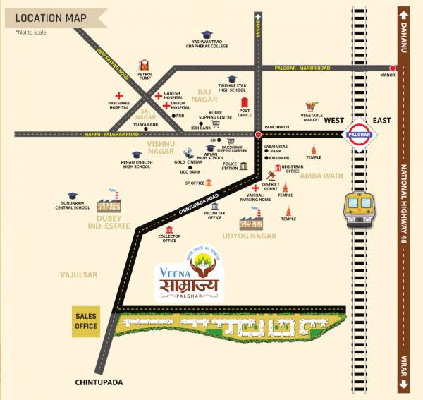  samrajya-sector-viii Location Plan