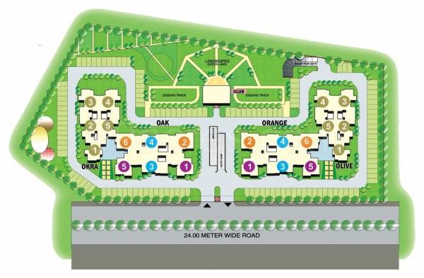  gulmohur-residency Master Plan