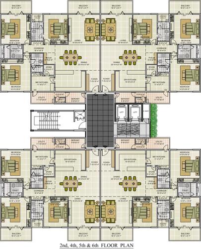 Images for Cluster Plan of NR Orchid Gardenia Images for Cluster Plan of NR Orchid Gardenia