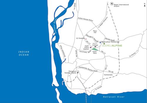 Images for Location Plan of Godrej Alpine alpine Images for Location Plan of Godrej Alpine
