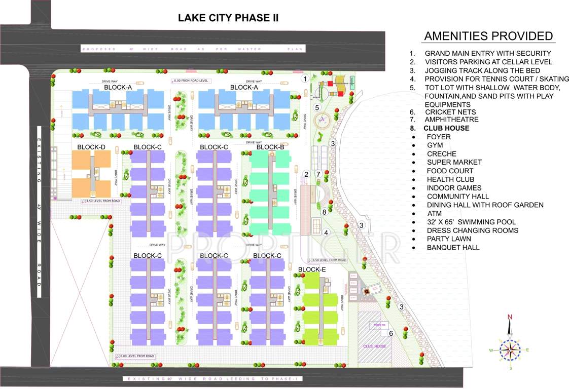  lake city Images for Layout Plan of Srisairam Lake City