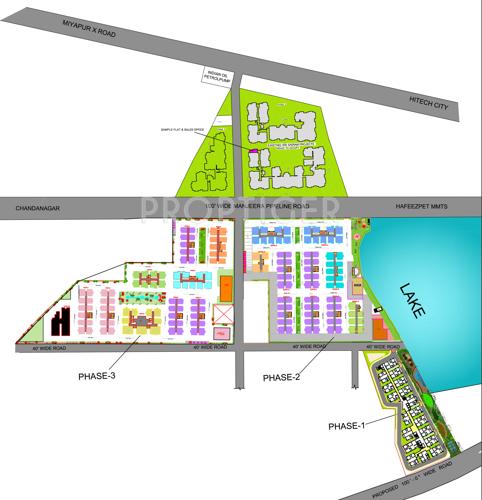  lake-city Images for Master Plan of Srisairam Lake City