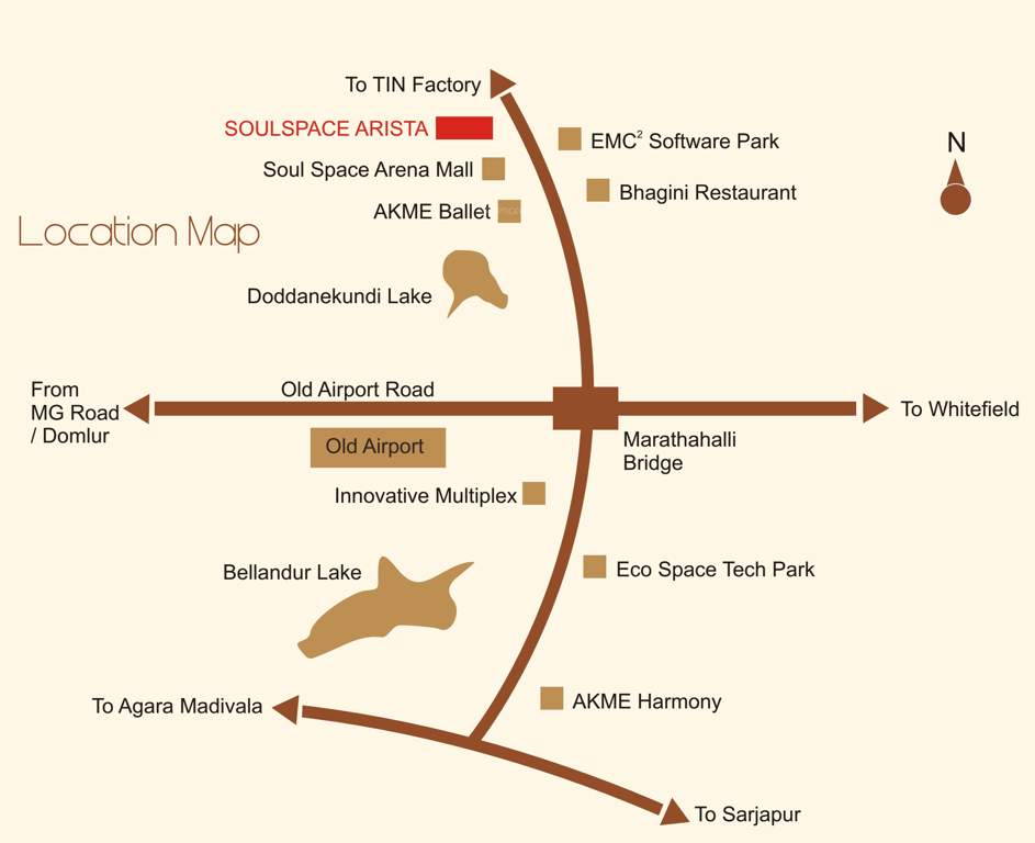 arista Images for Location Plan of Soul Arista