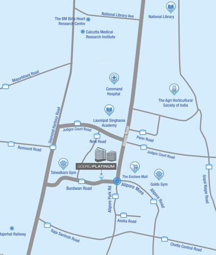  platinum Images for Location Plan of Godrej Platinum