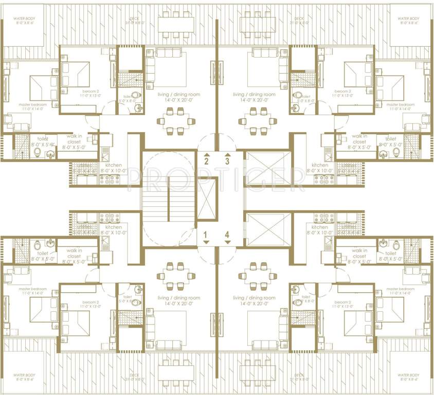 emporis Images for Cluster Plan of Unicca Emporis