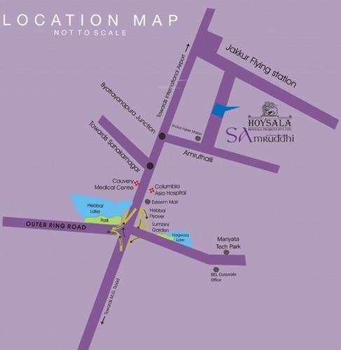 Images for Location Plan of Hoysala Samruddhi samruddhi Images for Location Plan of Hoysala Samruddhi