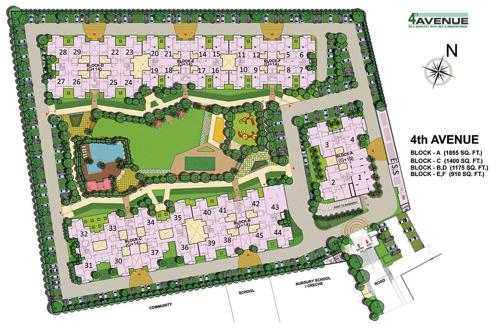  4th-avenue Images for Layout Plan of Gaursons 4th Avenue