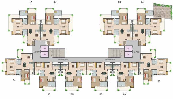  symbol-towers Cluster Plan