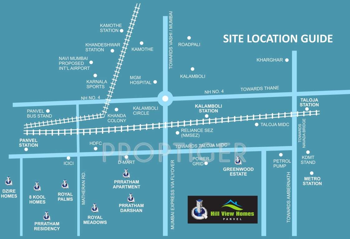  hill view homes Images for Location Plan of Qualcon Hill View Homes