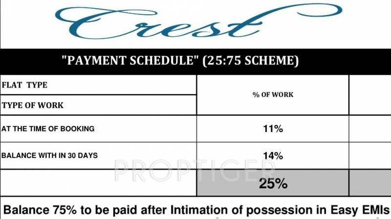  crest Images for Payment Plan of Veena Crest