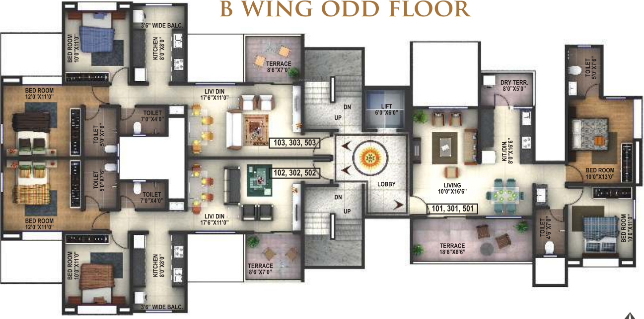 Images for Cluster Plan of Runwal Housing Savoir Faire