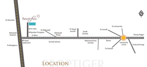 Images for Location Plan of Runwal Housing Savoir Faire
