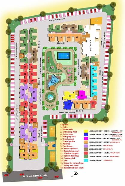Images for Site Plan of High End Paradise 2