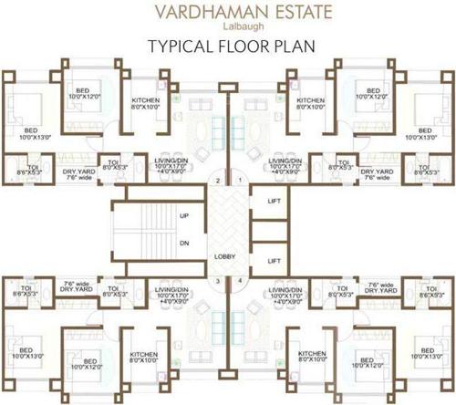 Images for Cluster Plan of Neelam Realtors Vardhaman Estate
