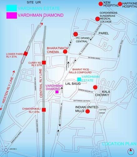 Images for Location Plan of Neelam Realtors Vardhaman Estate