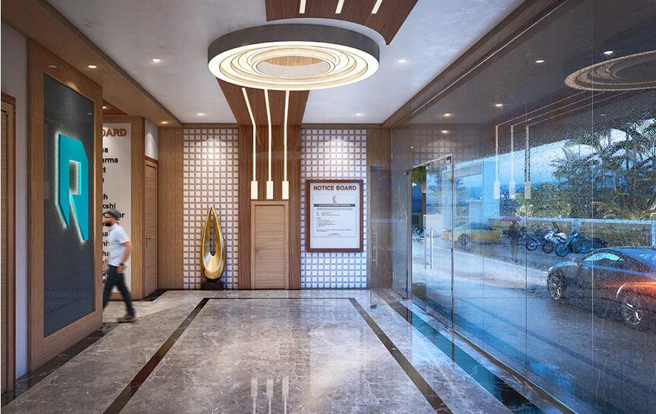  unnathi woods phase 3 Entrance Lobby