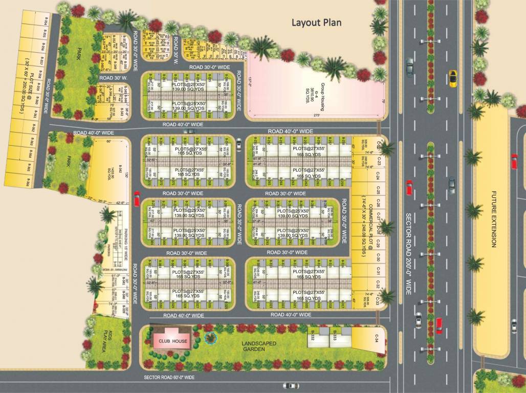 Images for Layout Plan of Vardhman Arcadia Greens