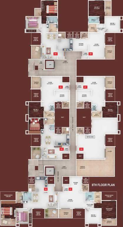 Images for Cluster Plan of Hrutviin Unnati Avenue