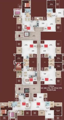 Images for Cluster Plan of Hrutviin Unnati Avenue