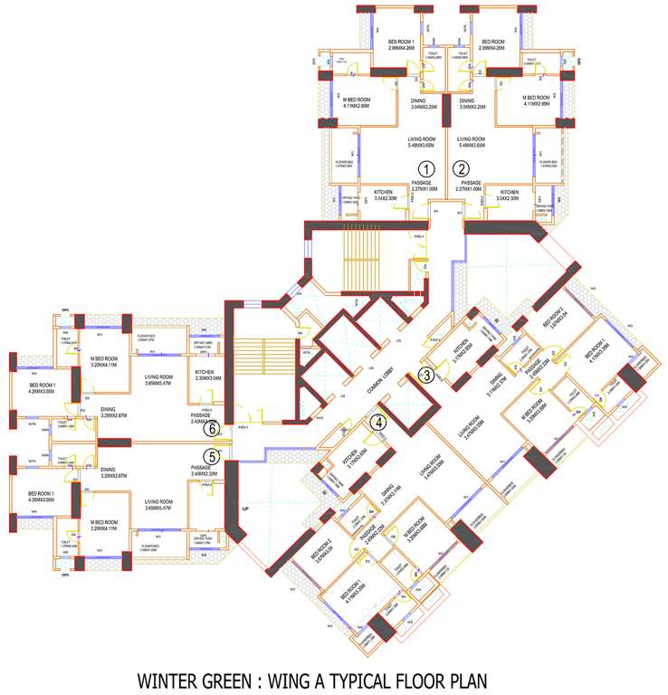 wintergreen Images for Cluster Plan of CCI Rivali Park Wintergreen
