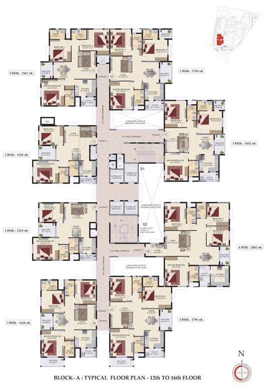 Images for Cluster Plan of Mahindra Ashvita