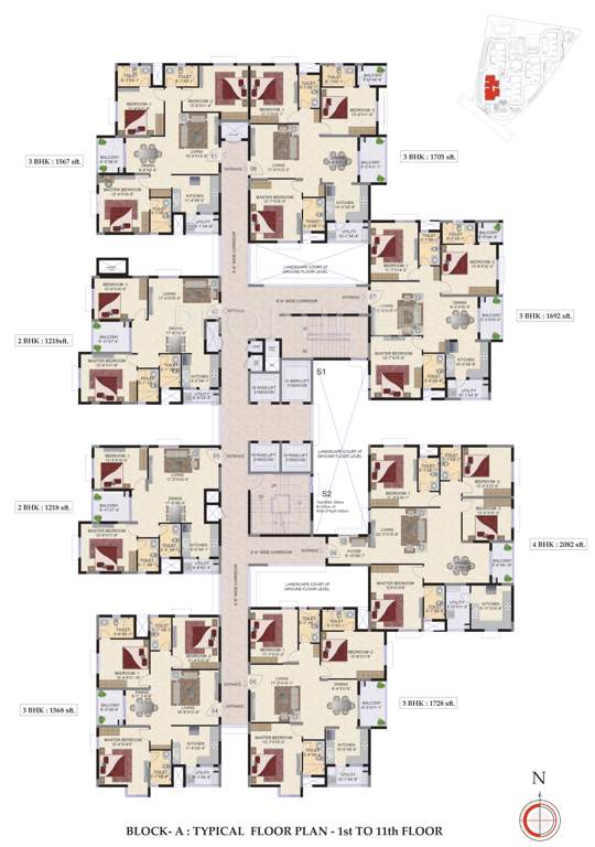 Images for Cluster Plan of Mahindra Ashvita