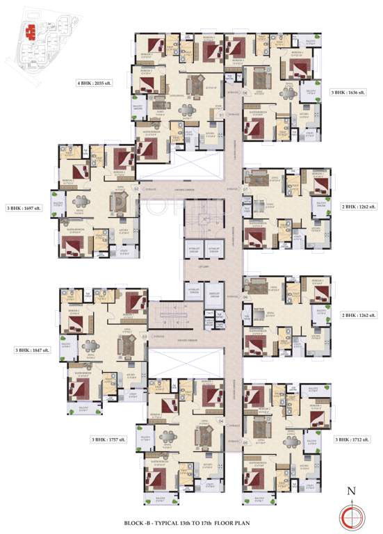 Images for Cluster Plan of Mahindra Ashvita