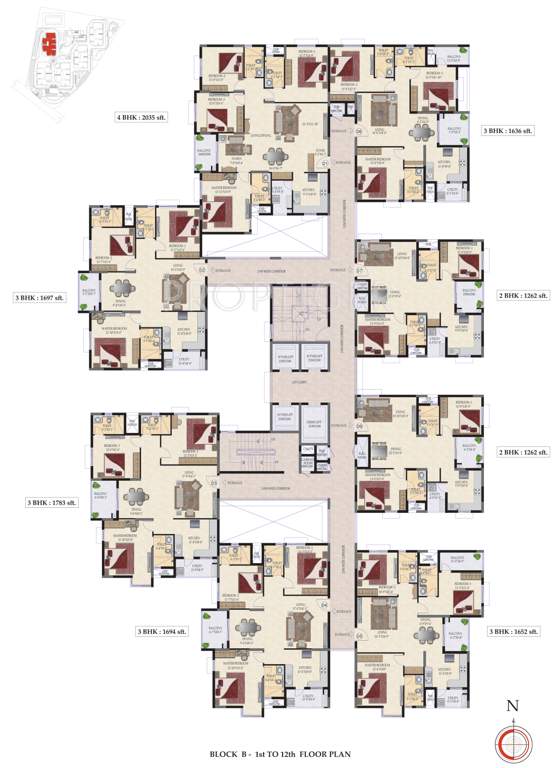 Images for Cluster Plan of Mahindra Ashvita