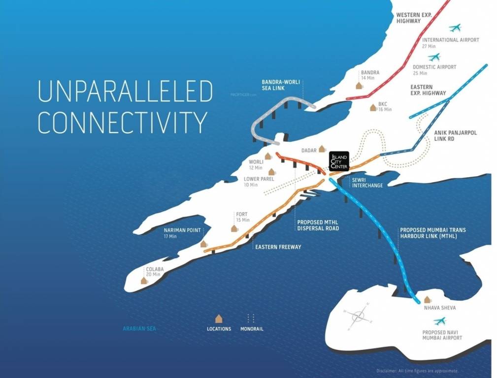  island city center Location Plan