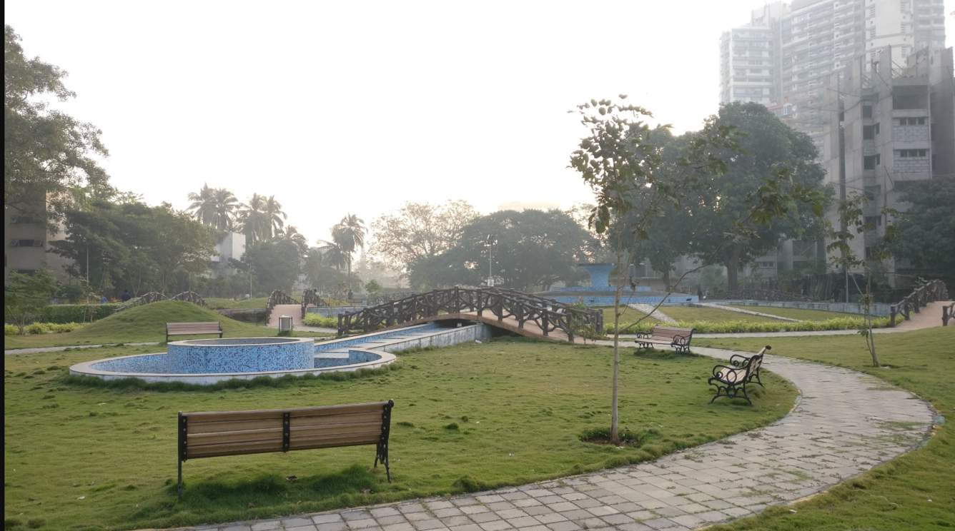  island city center Landscape Garden and Tree Planting