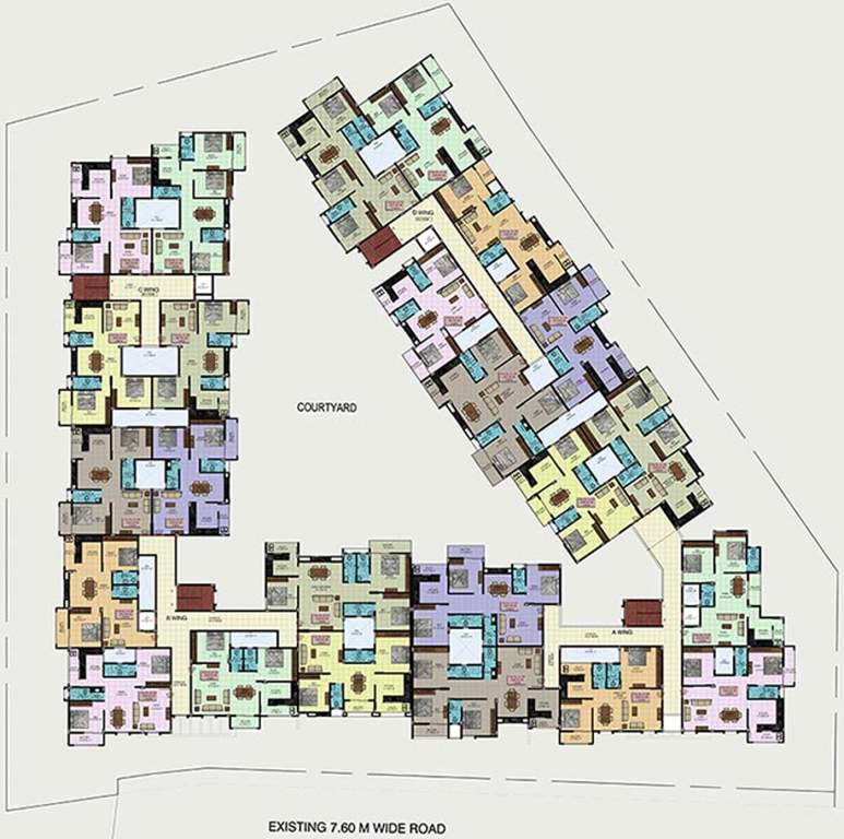 aristo marvel Images for Layout Plan of Aakruti Aristo Marvel