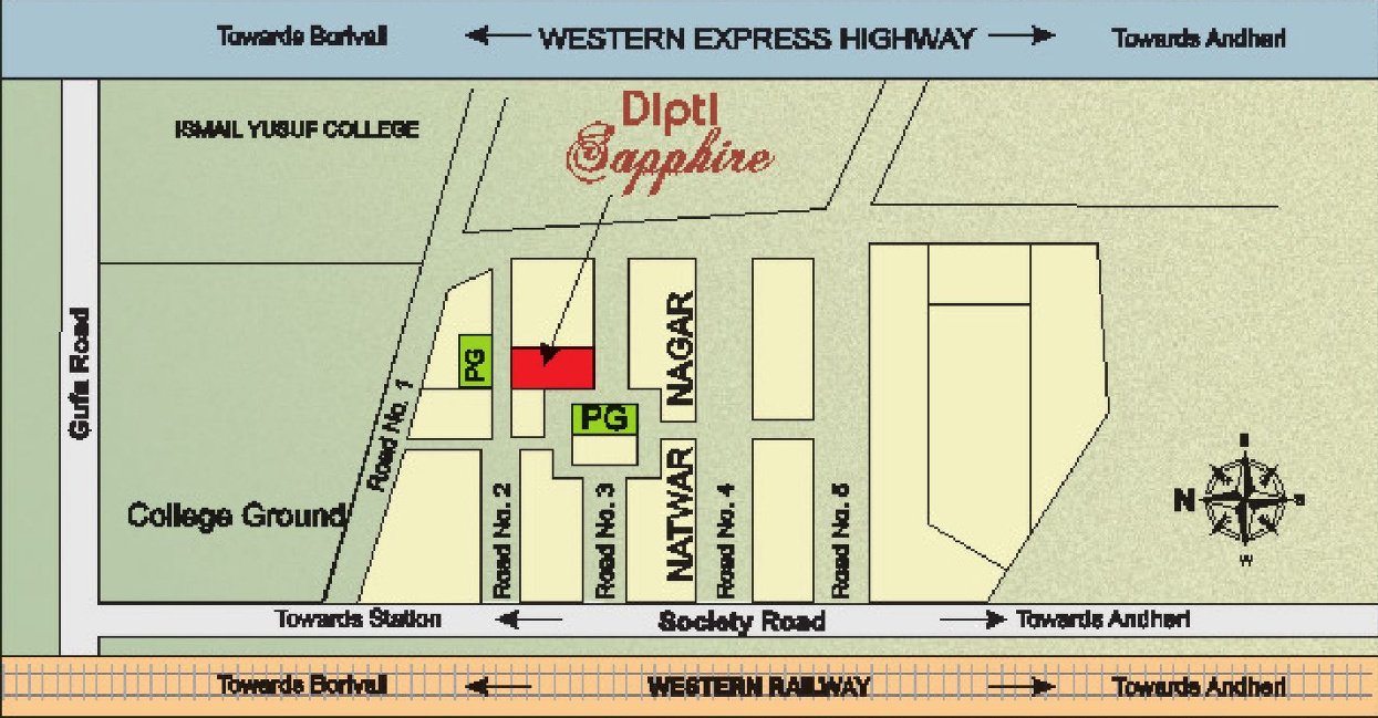 Images for Location Plan of Dipti Sapphire