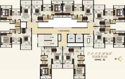 Images for Cluster Plan of Prithvi Residency