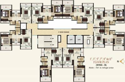 Images for Cluster Plan of Prithvi Residency